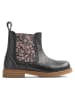 Wheat Leren chelseaboots zwart