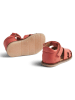Wheat Leder-Halbsandalen in Rot