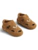 Wheat Leren enkelsandalen lichtbruin