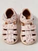 Wheat Leder-Halbsandalen in Creme/ Rosa