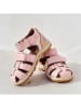 Wheat Leren enkelsandalen lichtroze