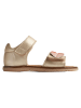 Wheat Leren sandalen goudkleurig