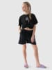 4F Shorts in Schwarz