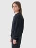 4F Sweatshirt in Schwarz