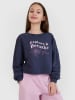 4F Sweatshirt in Dunkelblau