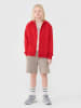 4F Bluza w kolorze czerwonym