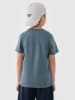 4F Shirt antraciet/blauw