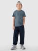 4F Shirt antraciet/blauw