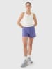 4F Funktionsshorts in Lila/ Hellblau