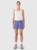 4F Funktionsshorts in Lila/ Hellblau