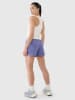 4F Funktionsshorts in Lila/ Hellblau