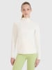 4F Bluza w kolorze kremowym