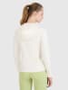 4F Sweatjacke in Creme