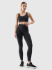 4F Funktionsleggings in Schwarz
