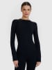4F Functionele longsleeve zwart