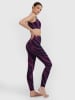 4F Funktionsleggings in Lila/ Schwarz