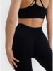 4F Legginsy funkcyjne w kolorze czarnym