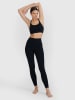 4F Legginsy funkcyjne w kolorze czarnym