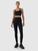4F Funktionsleggings in Schwarz