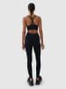 4F Funktionsleggings in Schwarz
