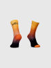 4F Laufsocken in Orange/ Schwarz