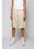 Weekday Leinen-Bermudas in Beige