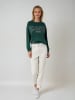 Weekday Bluza w kolorze zielonym