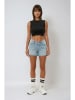 Weekday Spijkershort lichtblauw