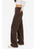Monki Spijkerbroek - comfort fit - bruin