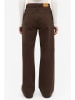 Monki Dżinsy - Comfort fit - w kolorze brązowym