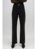 Monki Spijkerbroek - regular fit - zwart