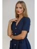Monki Kleid in Dunkelblau