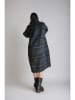 Monki Tussenmantel donkerblauw/kaki