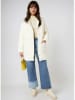 Monki Übergangsjacke in Creme