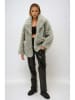 Monki Teddyjacke in Khaki