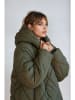 Monki Kurtka zimowa w kolorze khaki