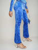 Monki Broek blauw