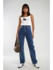 Monki Jeans - Regular fit - in Blau
