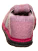 lamino Hausschuhe "Stern" in Rosa/ Pink/ Weiß