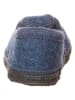 lamino Gebreide pantoffels donkerblauw/antraciet