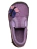 lamino Pantoffels "Schmetterling" paars