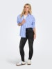 JDY Blouse "Vesper" blauw/wit