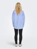 JDY Blouse "Vesper" blauw/wit
