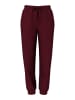 Pieces Sweatbroek "Chilli" donkerrood