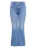 ONLY Carmakoma Jeans - Comfort fit - in Hellblau
