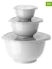 Rosti 6tlg. Set: Rührschüsseln "Margrethe" in Weiß