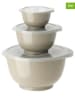 Rosti 6tlg. Set: Rührschüsseln "Margrethe" in Beige