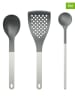 Rosti 3-delige keukenbestekset "Optima" wit/grijs
