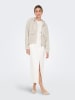 ONLY Sweatjacke in Creme