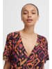 b.young Kleid in Schwarz/ Orange